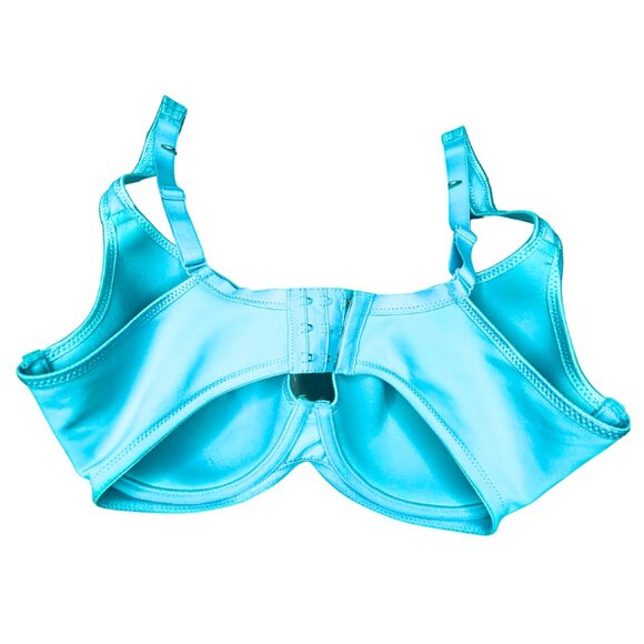 ⭐ NWT Fit Fully Yours Smooth Crystal Bra • Turquoise Blue • 36DD ⭐ - Picture 3 of 7